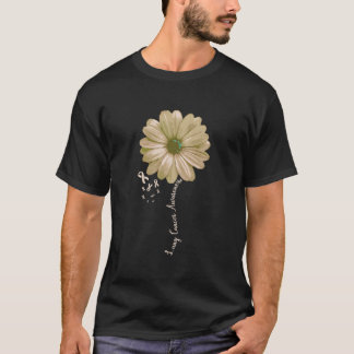 Longkanker Bewustzijn Mooie Steun T-shirt