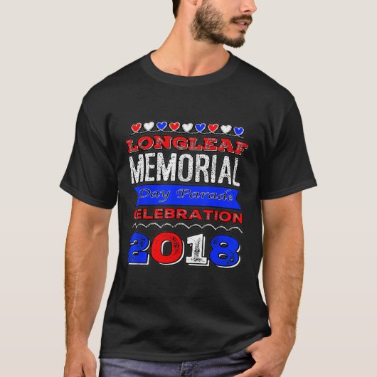 Longleaf Memorial Day T-Shirt (Voorkant)