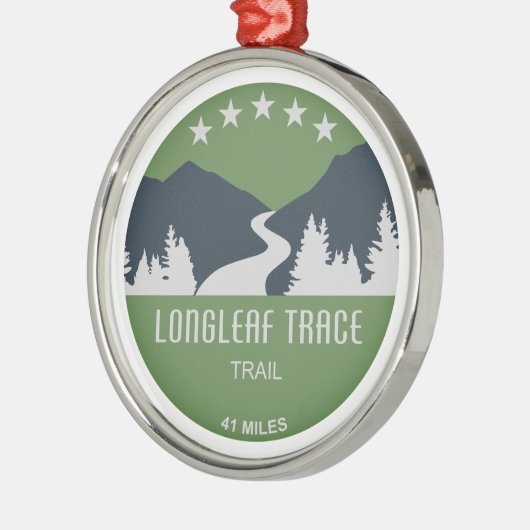 Longleaf Trace Metalen Ornament (Links)