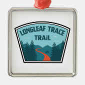 Longleaf Trace Metalen Ornament (Voorkant)