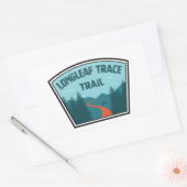 Longleaf Trace Rechthoekige Sticker (Envelop)