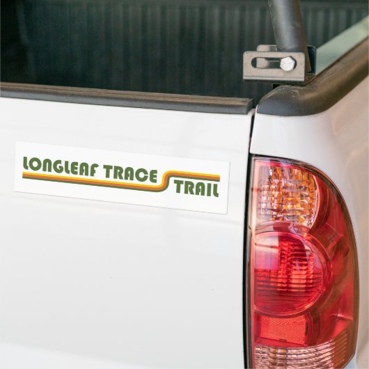 Longleaf Trace Trail Mississippi Bumpersticker (Op Truck)