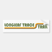 Longleaf Trace Trail Mississippi Bumpersticker (Voorkant)