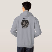 Longleeuwen, geen Tame Lion Hoodie (Achterkant volledig)
