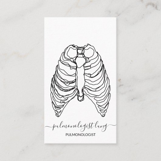 Longlongarts arts visitekaartje (Voorkant)