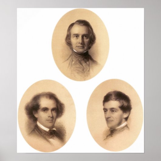 Longmede, Hawthorne, Emerson Poster (Voorkant)