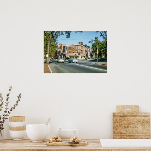 Longmede Square, jaren '50 Poster (Keuken)