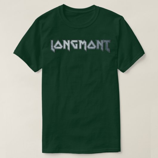 Longmont CO T-shirt (Design voorkant)
