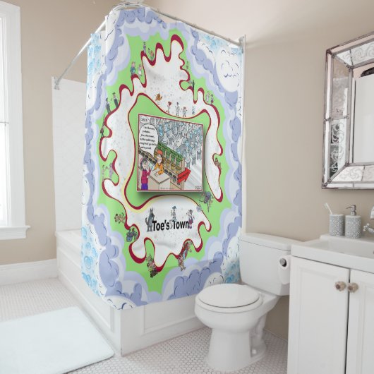 Longontsteking | Nieuwe baan Douchegordijn (In situ)