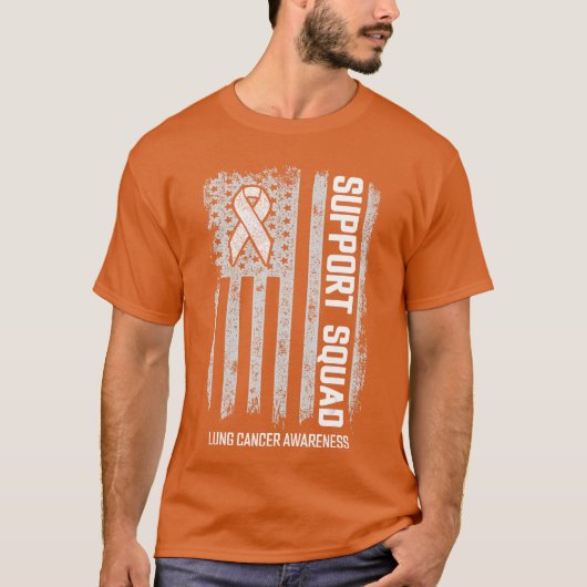 Longontsteking T-shirts Ondersteuning Squad Longon (Voorkant)