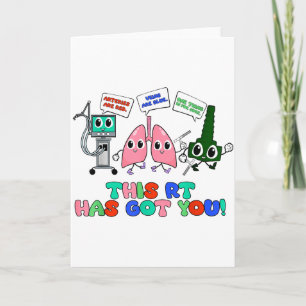 Longontstekingstherapeut Valentijnsdag ontwerp lon Kaart