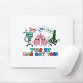 Longontwerper Valentijnsdag ontwerp Long Muismat (Met muis)