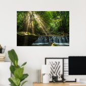 Longquan Glamoureek Creek Poster (Thuiskantoor)