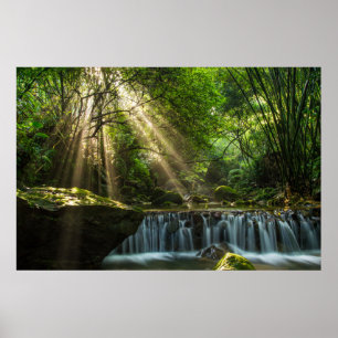 Longquan Glamoureek Creek Poster