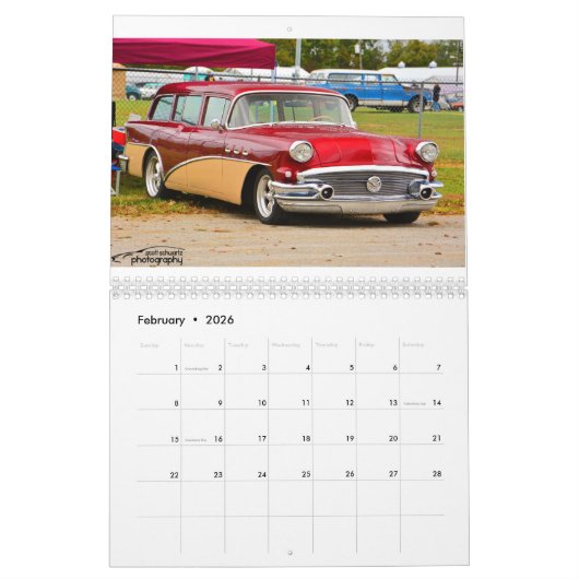 Longroof Calendar Kalender (Feb 2026)