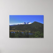 Long's Peak and Estes Cone Canvas Afdruk (Voorkant)