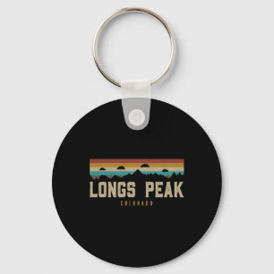 Longs Peak-bergen Colorado Wandelen Buiten Mini Sleutelhanger