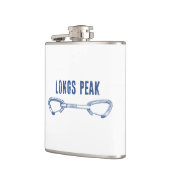 Longs Peak Colorado klimmen Quickdraw Heupfles (Links)