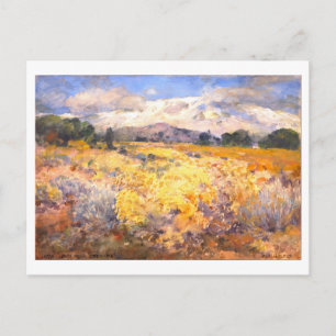 Long's Peak, Colorado, Schilderen Briefkaart