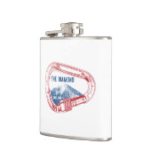 Longs Peak Diamond Rock Climbing Carabiner Heupfles (Links)