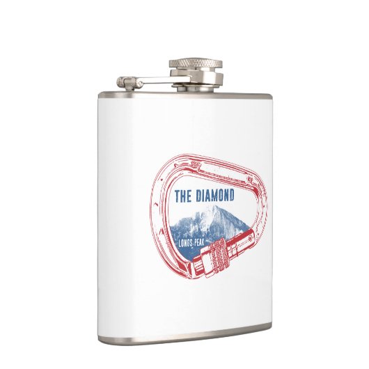 Longs Peak Diamond Rock Climbing Carabiner Heupfles (Rechts)