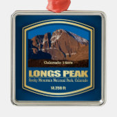 Longs Peak (PF) Metalen Ornament (Voorkant)