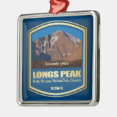 Longs Peak (PF) Metalen Ornament (Links)