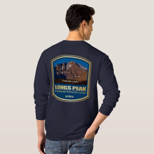 Longs Peak (PF) T-shirt (Achterkant volledig)