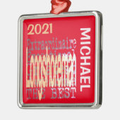 Longshoreman Extraordinaire CUSTOM Metalen Ornament (Links)