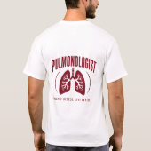 Longspecialist Long Specialist Ontwerp T-shirt (Achterkant)