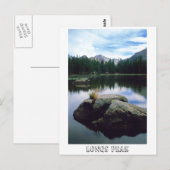 longspiek, Langen Peak Briefkaart (Voorkant / Achterkant)