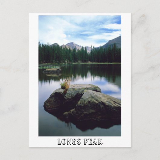 longspiek, Langen Peak Briefkaart (Voorkant)
