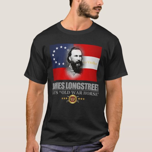 Longstreet (zuidelijk patriot) t-shirt (Voorkant)