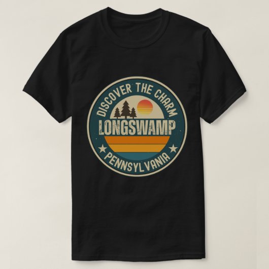 Longswamp, Pennsylvania T-shirt (Design voorkant)