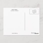 Longtail Boats Krabi Thailand Briefkaart (Achterkant)