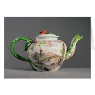 Longton Hall teapot, c.1755