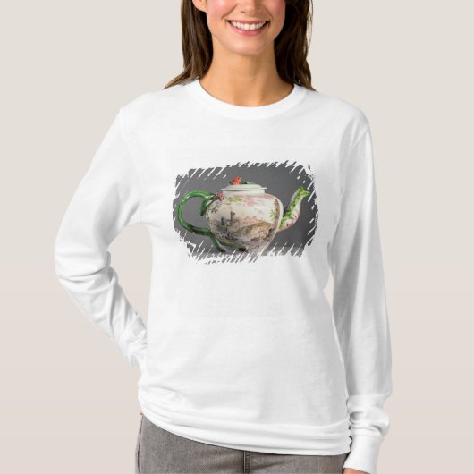 Longton Hall teapot, c.1755 T-shirt (Voorkant)