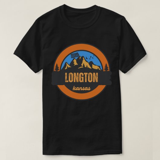 Longton, Kansas T-shirt (Design voorkant)