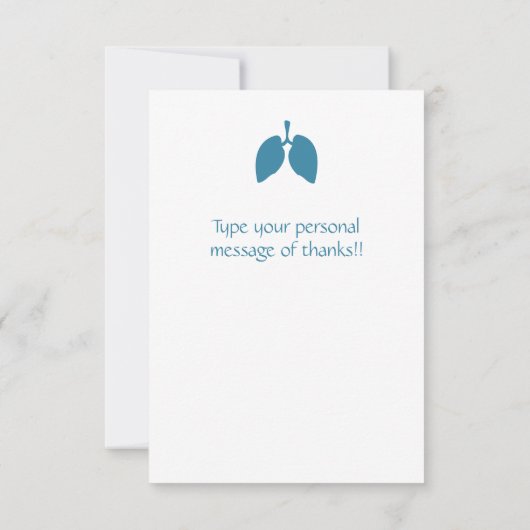 Longtransplantaat Bedankkaart (Achterkant)