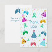 Longtransplantaat Bedankkaart (Voorkant / Achterkant)