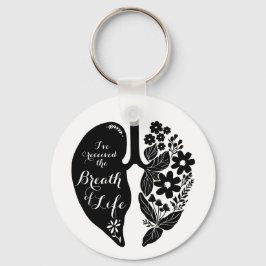 Longtransplantatie Wildflower Breath of Life Sleutelhanger
