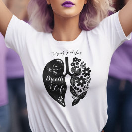 Longtransplantatie Wildflower Breath of Life T-shirt