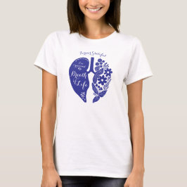 Longtransplantatie Wildflower Breath of Life Viole T-shirt