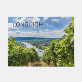 Longuich Moselle Vineyard Panorama Duitsland Deurmat (Voorkant)
