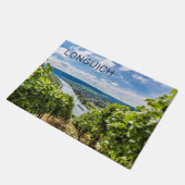 Longuich Moselle Vineyard Panorama Duitsland Deurmat (Schuin)