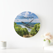 Longuich Moselle Vineyard Panorama Duitsland Grote Klok (Huis)