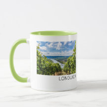 Longuich Moselle Vineyard Panorama Duitsland