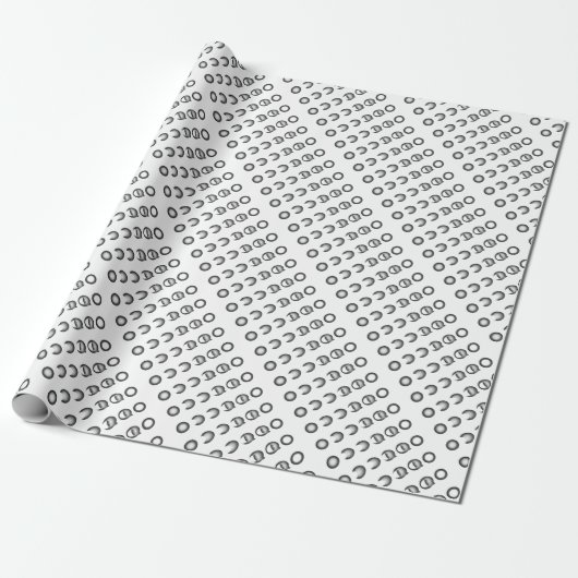 longverduistering cadeaupapier (Uitgerold)