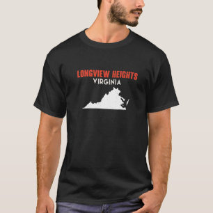 Longview Heights Washington USA State America Trav T-shirt