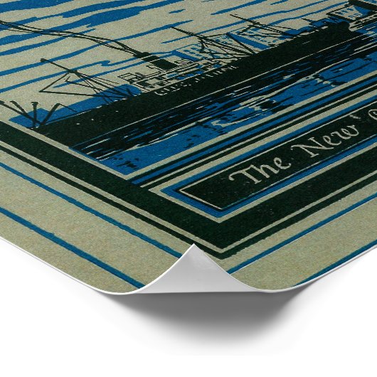 Longview, Washington Adverteren Poster (Hoek)